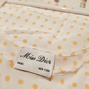 💛💛💛Vintage MISS DIOR Camisole NWOT
